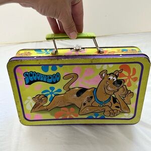 Vintage 2000’s Scooby-Doo Kids Lunchbox - Yellow and Green
